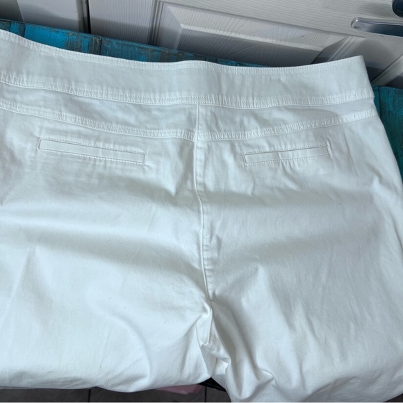 Northern Reflections White Cargo Capris Size 16 - Picture 6 of 8
